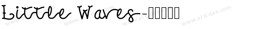 Little Waves字体转换